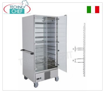 Carro portaplatos refrigerado para 90 platos con 15 rejillas 650x650 mm
