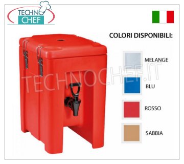 Contenedores isotérmicos para distribución de bebidas.