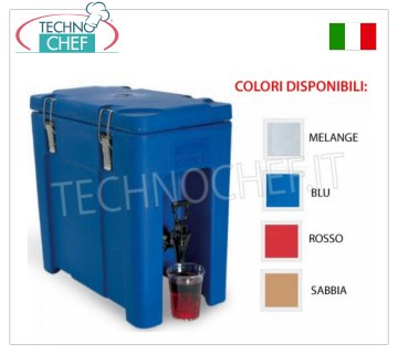 Contenedores isotérmicos para distribución de bebidas.