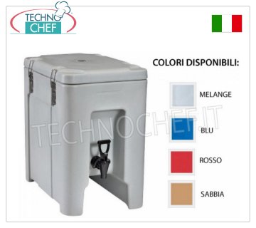 Contenedores isotérmicos para distribución de bebidas.