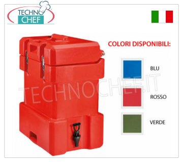 Contenedores isotérmicos para distribución de bebidas.