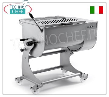 SIRMAN - Amasadora de carne en acero inoxidable, capacidad de cuba de 180 kg, mod.180XPBA