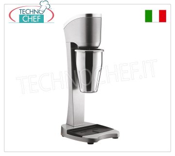 TECHNOCHEF - Batidor de Batidos Profesional con Vaso de Acero Inoxidable, Mod.MP98