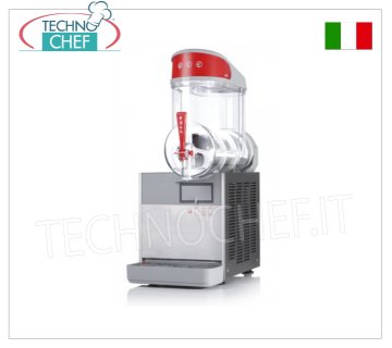 Granizadora, sorbetes y cremas frías con 1 depósito de 10 litros, Mod MT1PLUS.