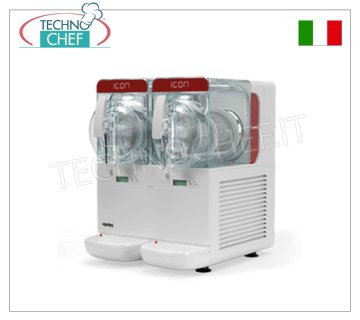 Máquina para granitos, sorbetes, cremas frías, depósitos de 2 litros. 2.8 - LÍNEA DE ICONOS