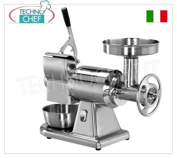 FIMAR - Picadora-Rallador de Carne ''Tipo 22'' con Grupo MOLIENDA DE CARNE DE ACERO INOXIDABLE - COMPLETAMENTE DESMONTABLE,