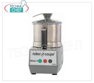 ROBOT COUPE - Cortadora-Homogeneizadora Blixer 2, depósito 2,9 lt., 1 velocidad, dim.mm 210x281x389h