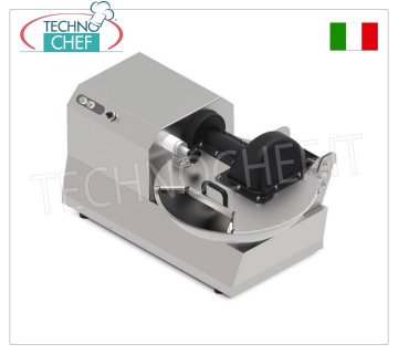 SIRMAN - Cortadora Horizontal Profesional con depósito de acero inoxidable de 12 litros, Mod.KATANA12