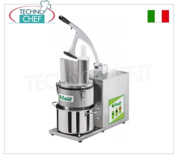 Fimar - Cortadora de verduras de mesa eléctrica profesional,