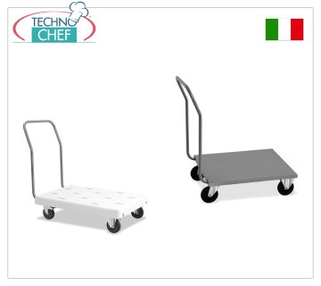 Technochef - CARRO DE PLATAFORMA BAJA, Porta-cajas, Transporte Pesado, art. 1840