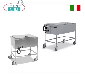 TECHNOCHEF - Carro para baño maría caliente, Mod.MC 1391