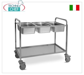 Carritos para recogida selectiva de residuos