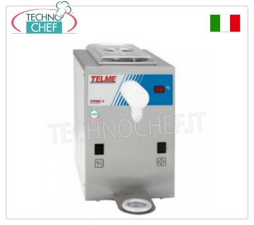 TECHNOCHEF - Montador de nata profesional, capacidad de reserva 2 lt, Mod.PRIMA2