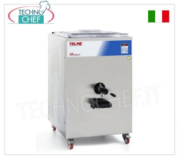 TECHNOCHEF - Pasteurizador Automático Profesional para Mezclar Helado, Mod. EVOPASTO120
