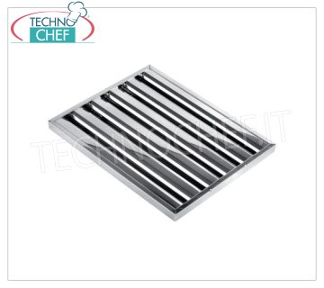 Filtro de Grasa para Campanas Extractoras Tipo Laberíntico, en Acero Inoxidable,