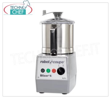ROBOT COUPE - Cortadora-Homogeneizadora Blixer 4, depósito de 4,5 lt., 2 velocidades, dim.mm 242x304x444h