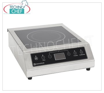 PLACA DE INDUCCIÓN DIGITAL 3500W, SUPERFICIE INDUCTIVA Ø de 120 a 280 mm, Línea ELITE
