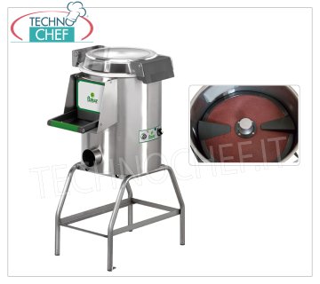 FIMAR - Technochef, Pelador de patatas profesional con soporte, capacidad de carga 5 kg, Mod. PPF/5