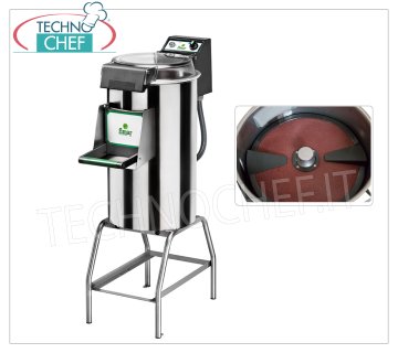 FIMAR - Technochef, Pelador de patatas profesional con soporte, capacidad de carga 10 kg, Mod. PPF/10