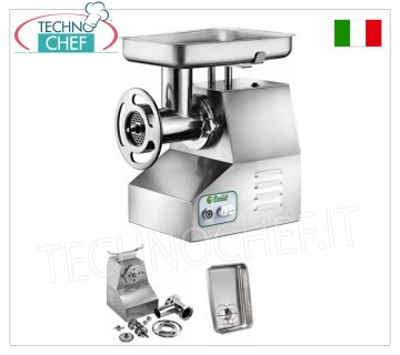 Fimar - Picadora de Carne Tipo 32, Profesional con Grupo de Molienda de ALUMINIO - Totalmente DESMONTABLE