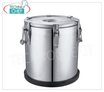 Contenedor térmico 35 lt. Tanque, Dim.mm Ø 300x520h