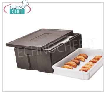 CONTENEDOR ISOTÉRMICO en POLIPROPILENO para PASTELERÍA, dim.mm.685x485
