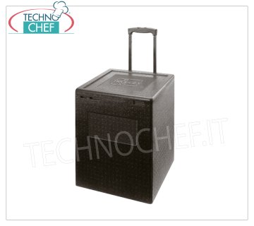Contenedor isotérmico en polipropileno TROLLEYBOX, dim.mm.420x420x600h