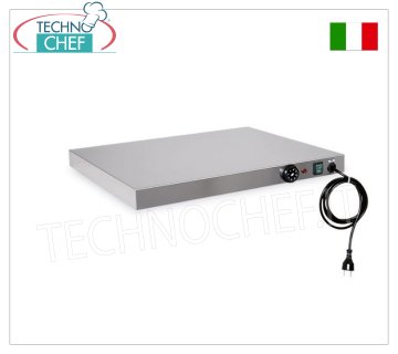 Superficie de mantenimiento en caliente de acero inoxidable, dim.mm 660x530x60h