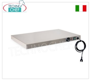 Superficie de mantenimiento en caliente de acero inoxidable, dim.mm 990x530x60h