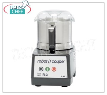ROBOT COUPE - Cortadora de sobremesa R2, capacidad del recipiente de 2,9 litros