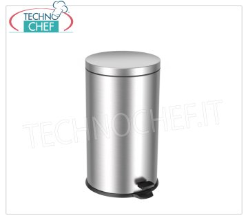 cubos de basura de acero inoxidable