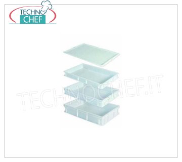 Tapa para caja apilable, marca HORECA, dim.mm.600x400 Tapa para caja apilable, HORECA, Cm.60x40