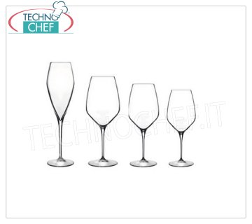 Vasos para la Mesa - serie completa coordinada RIESLING GLASS, LUIGI BORMIOLI, Colección Cristallino Tasting Atelier