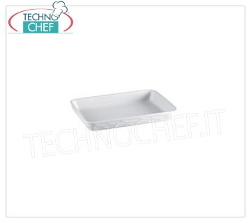 Fuentes de horno de porcelana Fuente de horno cuadrada, cm.22x22, h.5, marca MPS PORCELLANE SARONNO -- Disponible en packs de 2