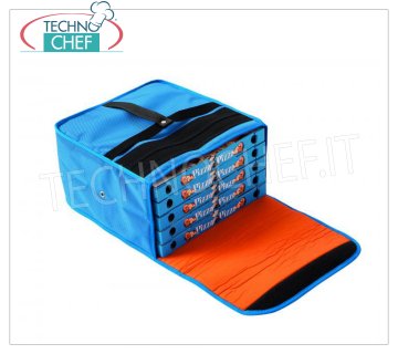 Technochef - Bolsa térmica para transportar 5 pizzas