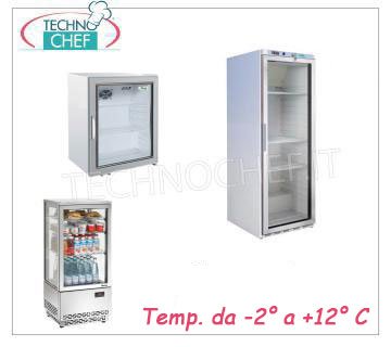 Armarios de refrigeracíon  1 puerta de cristal 