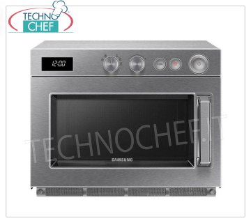 SAMSUNG - Horno Microondas Profesional, Controles Manuales, Potencia 1500 W, Cámara GN 2/3 cm 37x37 - mod. CM1519-UR