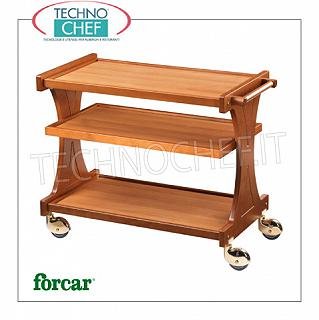 Carros de servicio de madera