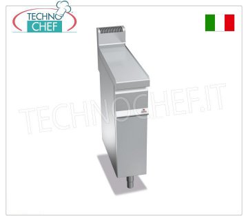 TECHNOCHEF - ENCIMERA NEUTRA sobre MUEBLE ABIERTO, 1 módulo de 200 mm, Mod.N7T2M