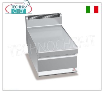 TECHNOCHEF - ENCIMERA NEUTRA con CAJÓN, 1 módulo de 400 mm, Mod.N7T4BC