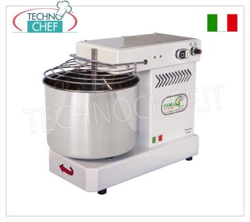 FAMAG - Amasadora espiral de 10 kg (bandeja de lt.13), dimensión.mm.530x300x430h
