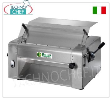 Laminadora con 1 par de rodillos de mesa de acero inoxidable 304 pulido