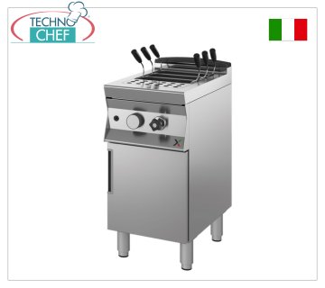 TECHNOCHEF - COCEPASTA A GAS MÓVIL, línea 900, 1 bol de 40 litros