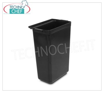 Contenedor de residuos de PVC, tamaño 330x160x510mm