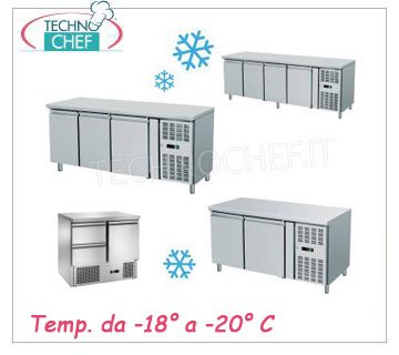 Mesas  freezer / congeladores Gastronorm 