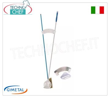 Gi-Metal - Soporte de pared 2 palos pequeños - mod.AC-APL