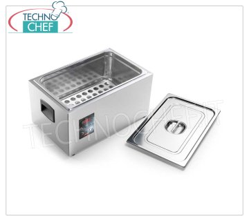Technochef - RONER SOFTCOOKER para Cocción por INMERSIÓN, Depósito 22 litros, Mod.SOFTCOOKERXPS1/1