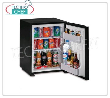 Technochef - Frigor Minibar para habitación de hotel, capacidad 40 lt, Frigorífico minibar para habitación de hotel, capacidad 40 lt, temperatura + 8 ° / + 14 ° C, V.230 / 1, Kw.0.06-0.065, Peso 15, dim.mm.566x441x457h