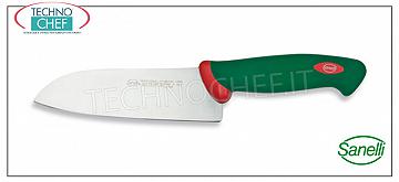 Sanelli - cuchillo SANTOKU cm 16 - Línea ORIENTAL Professional - 380616 Cuchillo SANTOKU, ORIENTAL Línea profesional SANELLI, longitud mm. 160