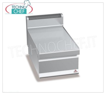 TECHNOCHEF - TAPA NEUTRA con CAJÓN, 1 módulo de 400 mm, Mod.N7T4BC TAPA NEUTRA con CAJÓN EXTRAÍBLE, BERTOS, Línea MACROS 700, Serie WORKING, 1 módulo de 400 mm, Peso 16 Kg, dim.mm.400x700x290h